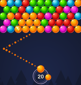 Bubble pop screenshot